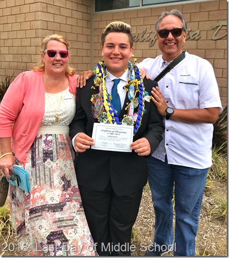 Last day of 8th grade